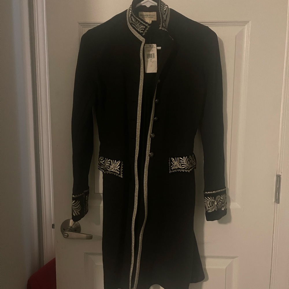 Size S • Brand: RL color: Black/silver • Great condition• storage kept.